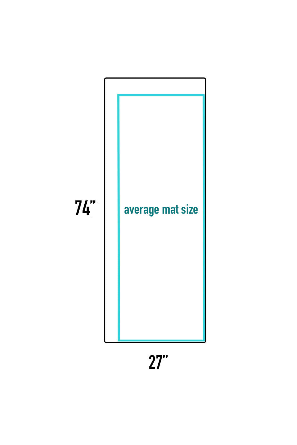 Teak Black (74” X 27” X 6mm)